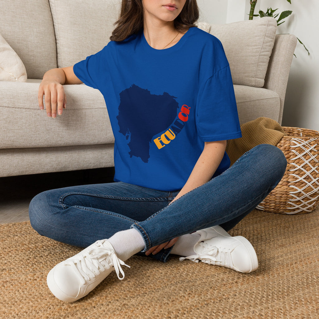 Camiseta "Mapa de Ecuador"