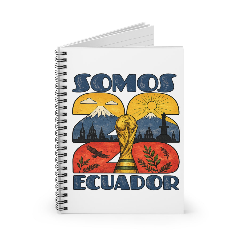 Cuaderno Espiral "Somos Ecuador"