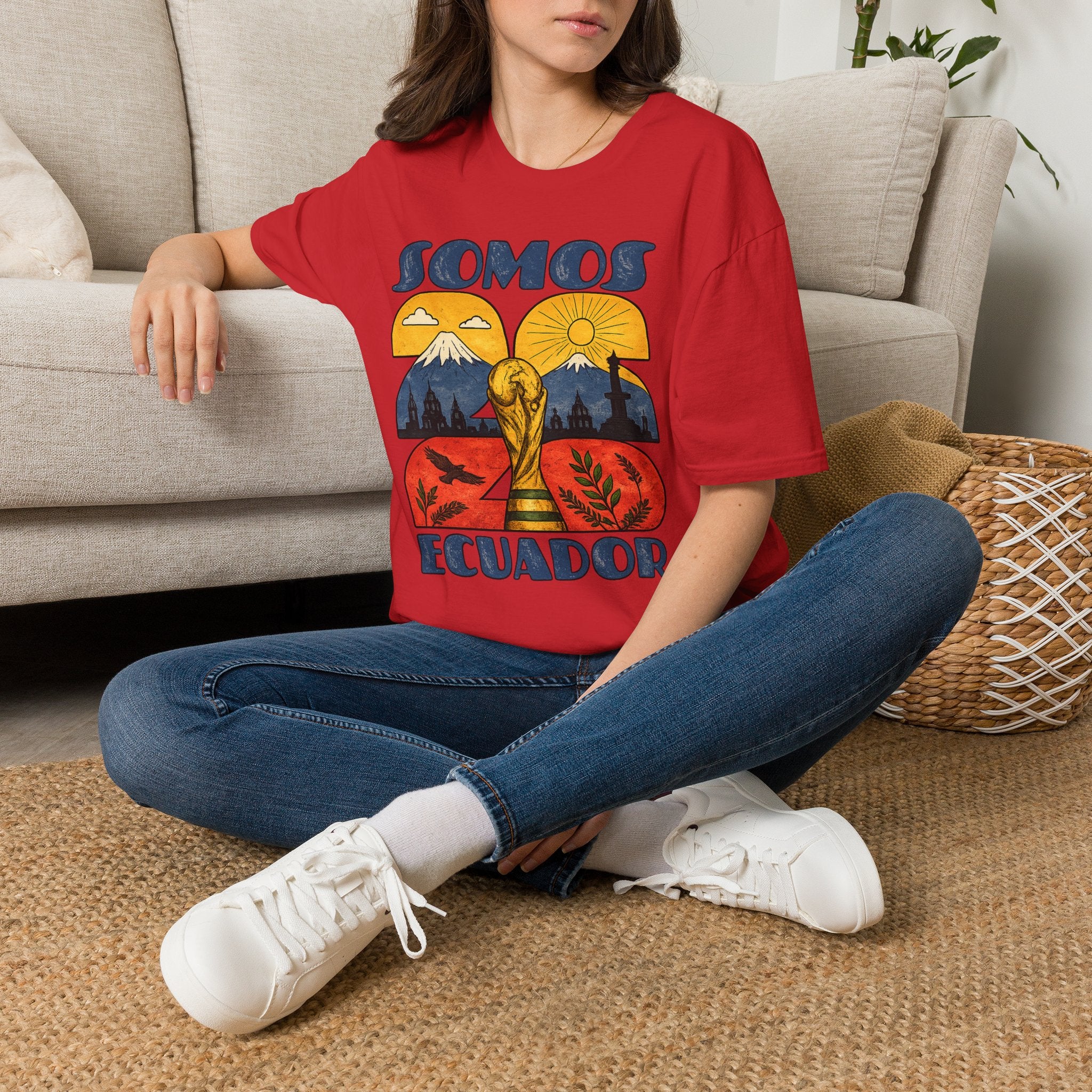 Somos Ecuador T-Shirt — Vintage Ecuador Travel Tee