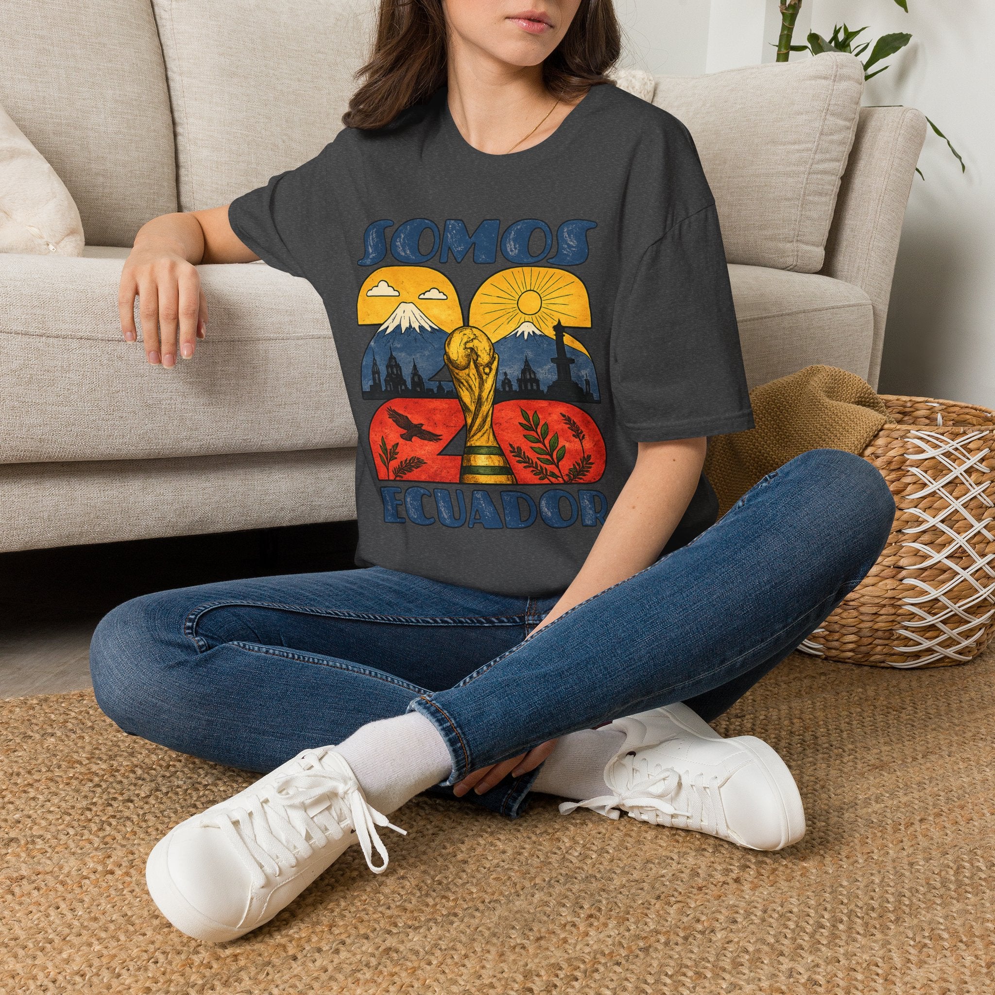 Somos Ecuador T-Shirt — Vintage Ecuador Travel Tee