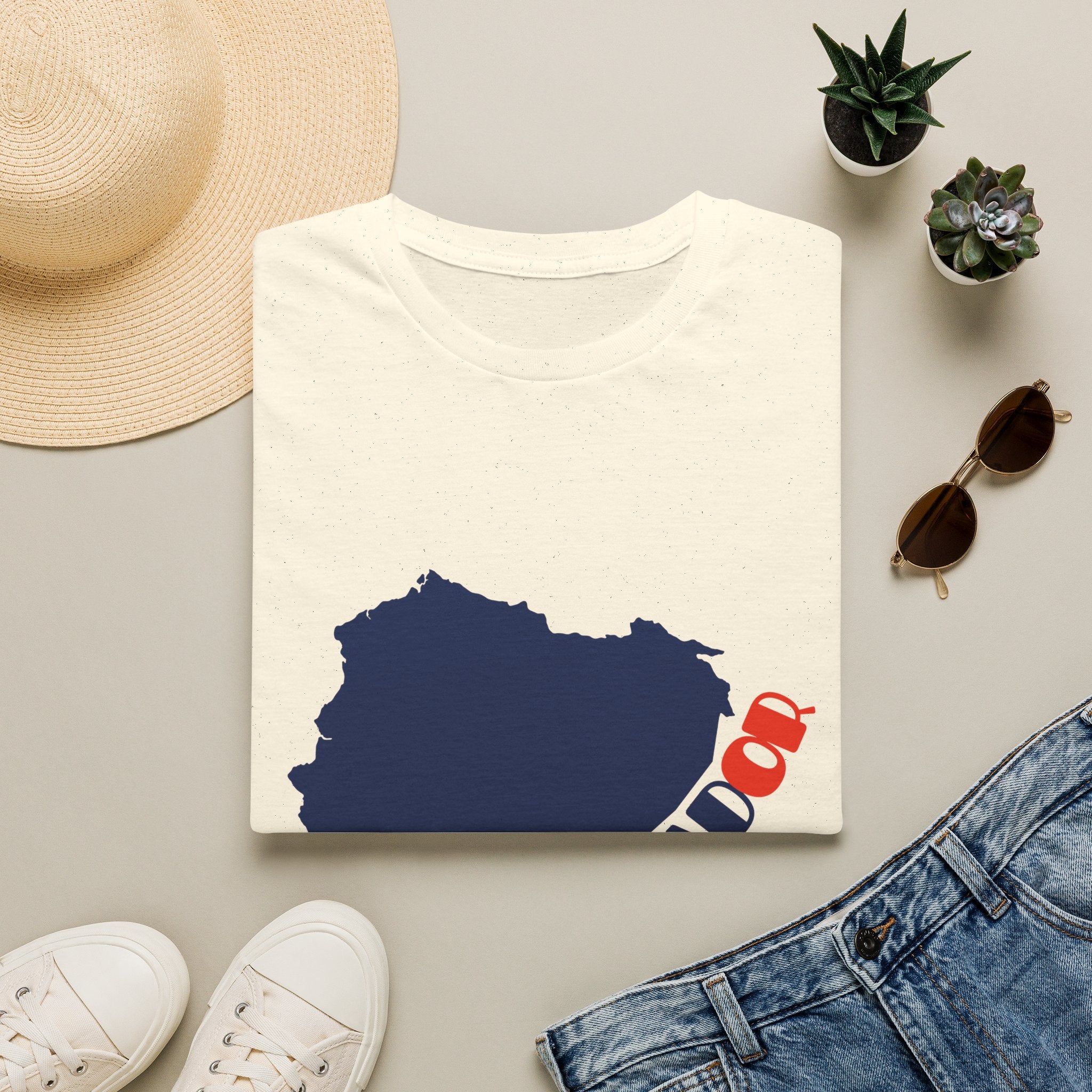 Camiseta "Mapa de Ecuador"
