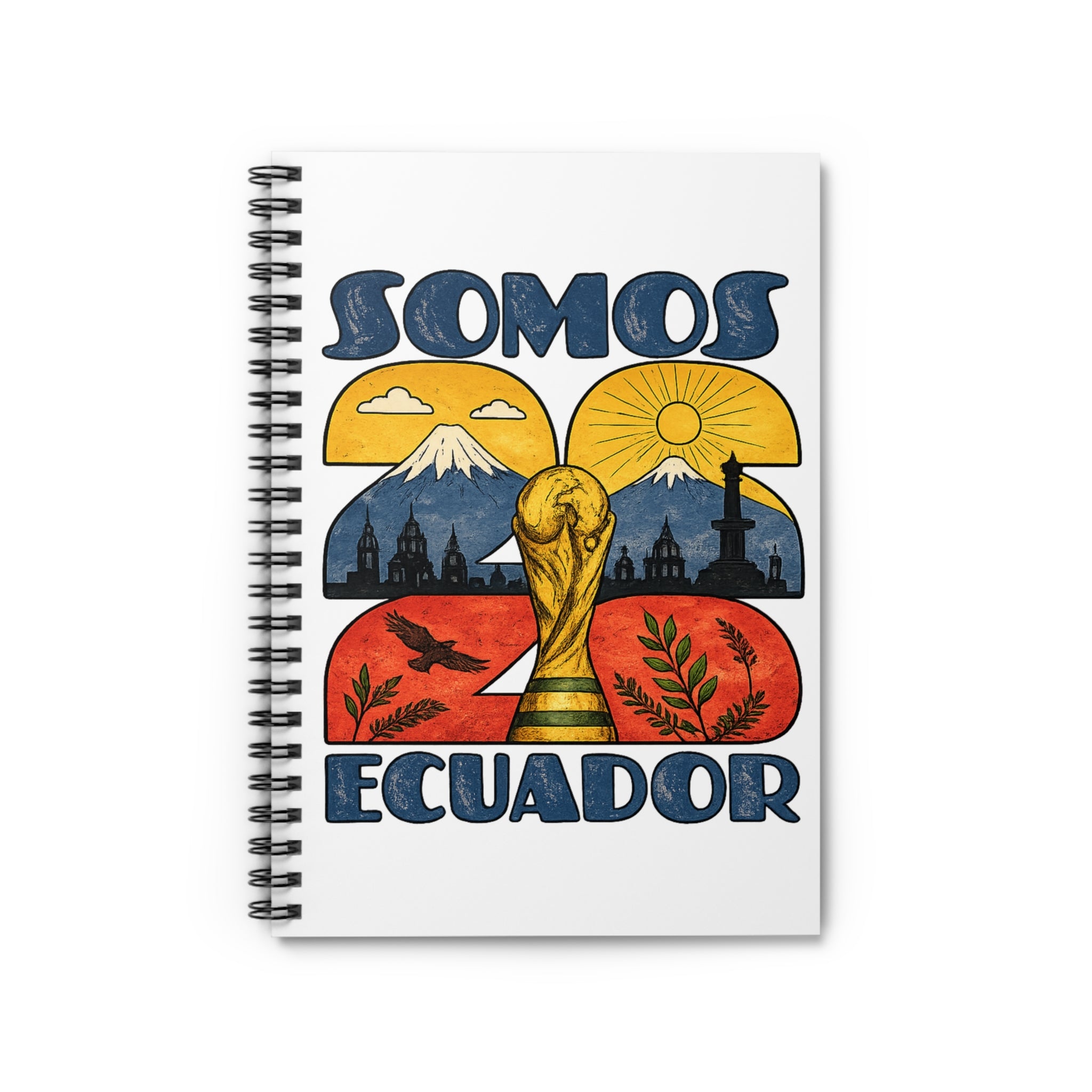 Cuaderno Espiral "Somos Ecuador"
