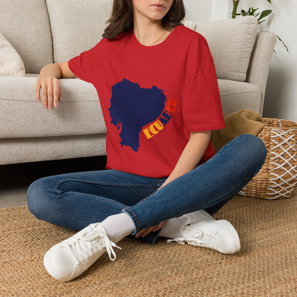 Camiseta "Mapa de Ecuador"