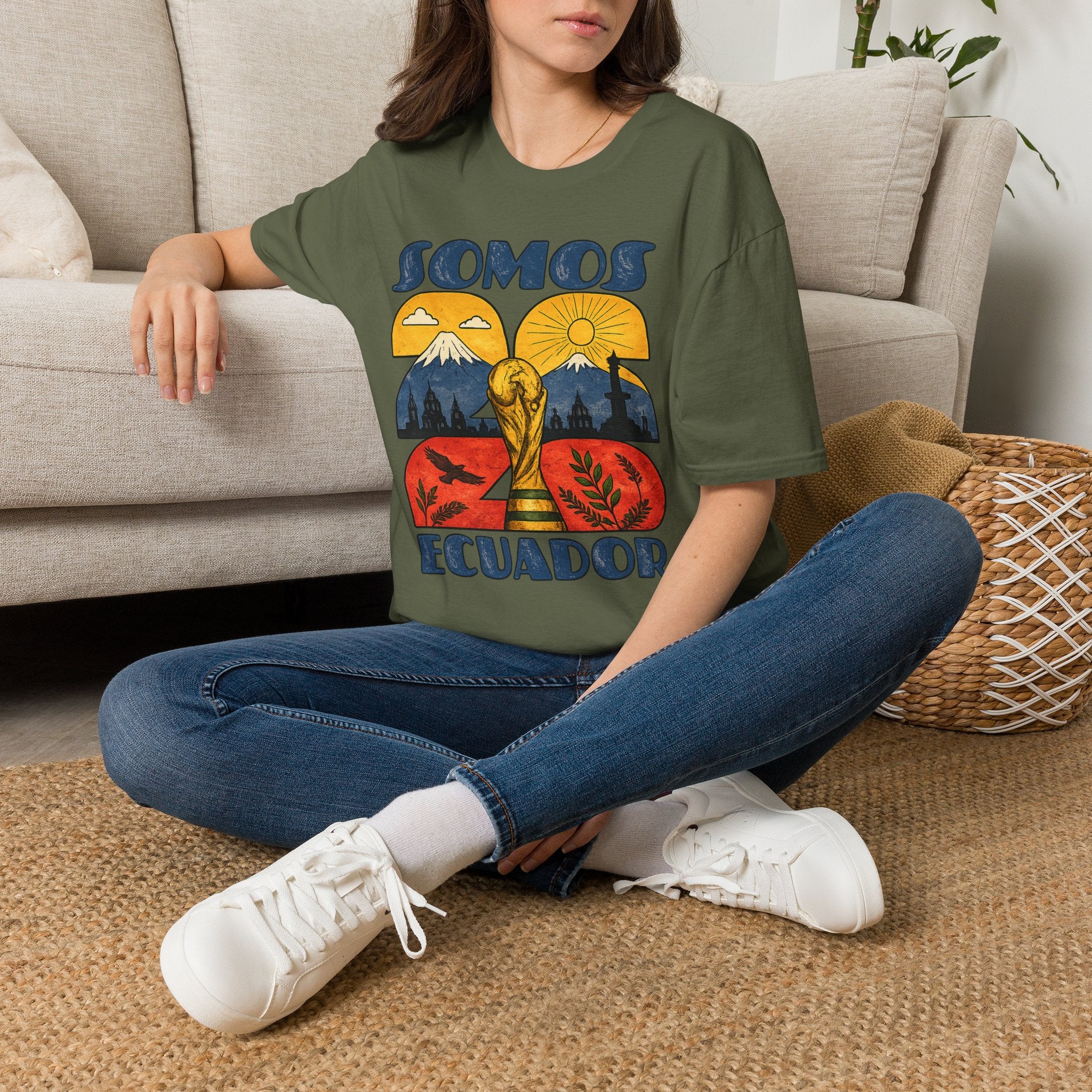 Somos Ecuador T-Shirt — Vintage Ecuador Travel Tee